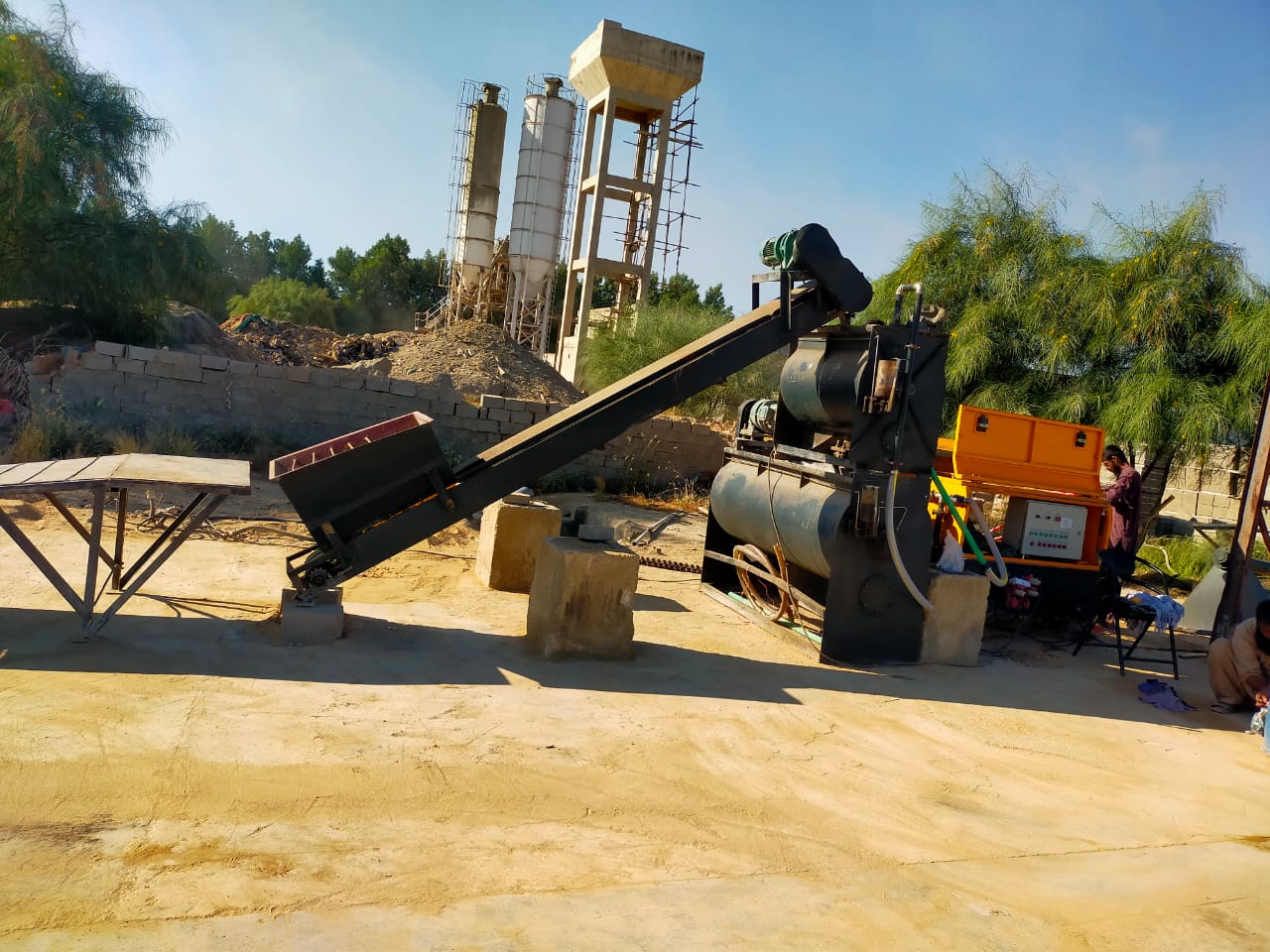 Foam Concrete Manufacturing Plant